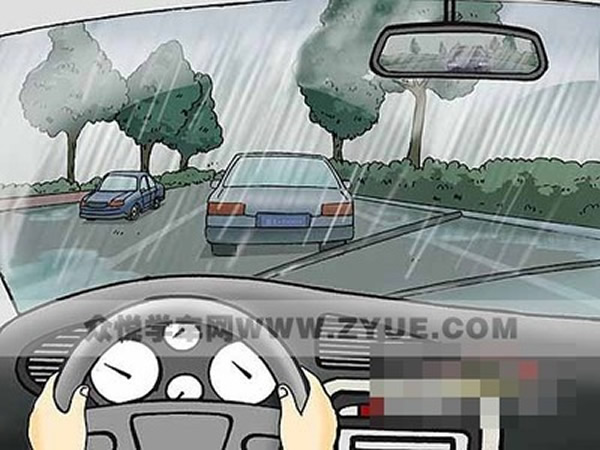 科目二、科目三遇到下雨天應(yīng)該怎樣做？考試順利會通過